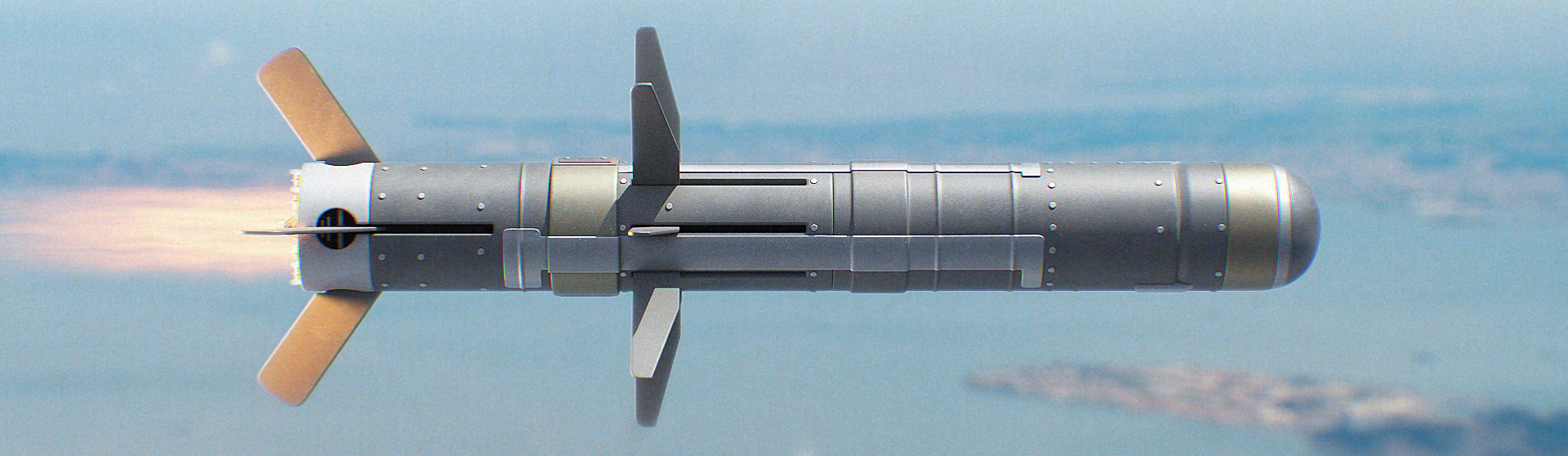 Download Javelin Missile 3D Model