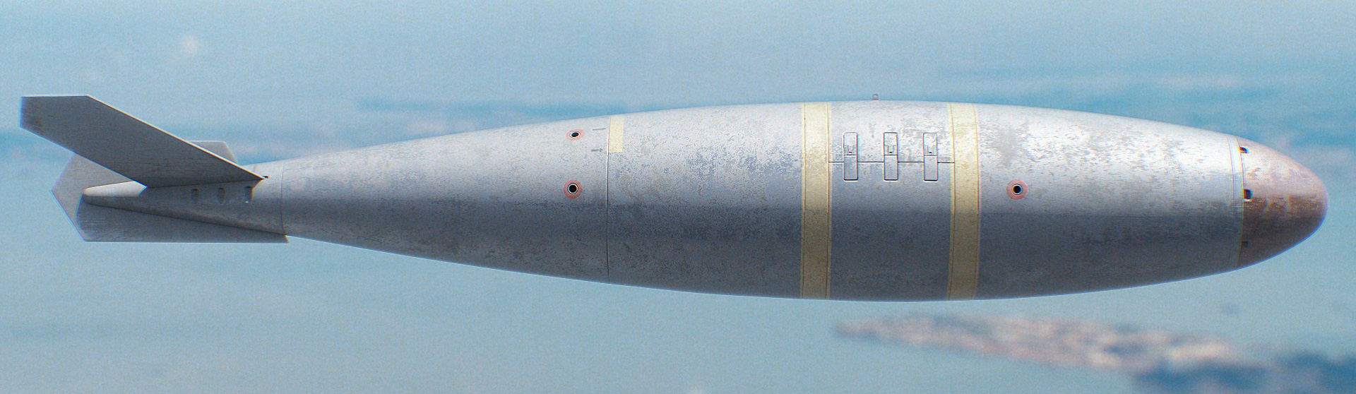 Download Photorealistic Nuclear Bomb 3D Model