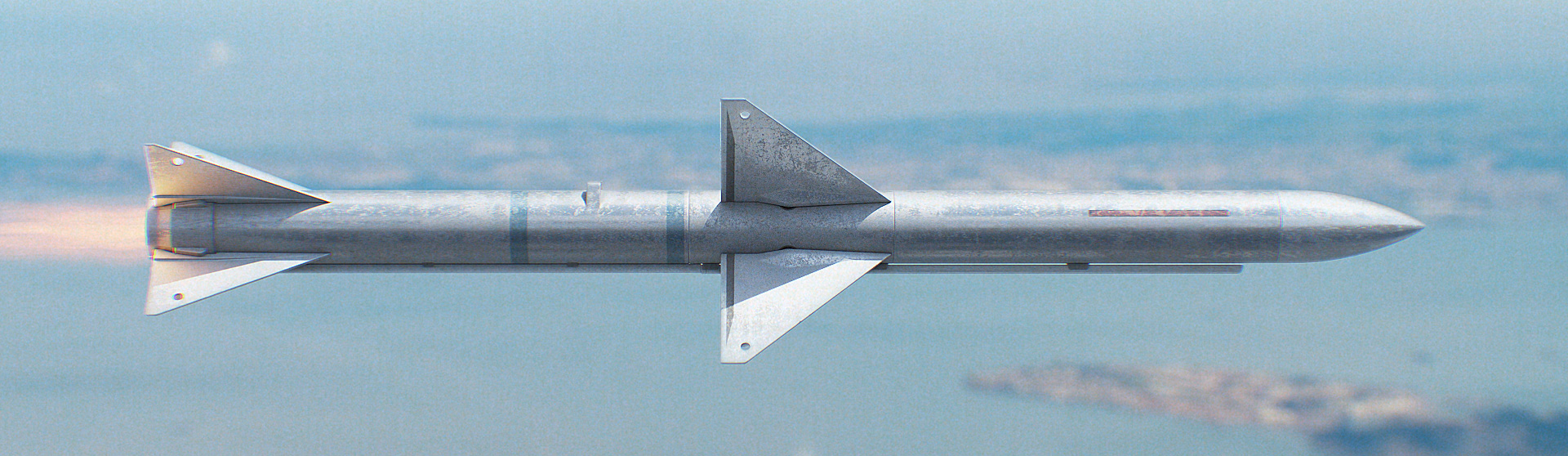 Download Sparrow Missile 3D Model